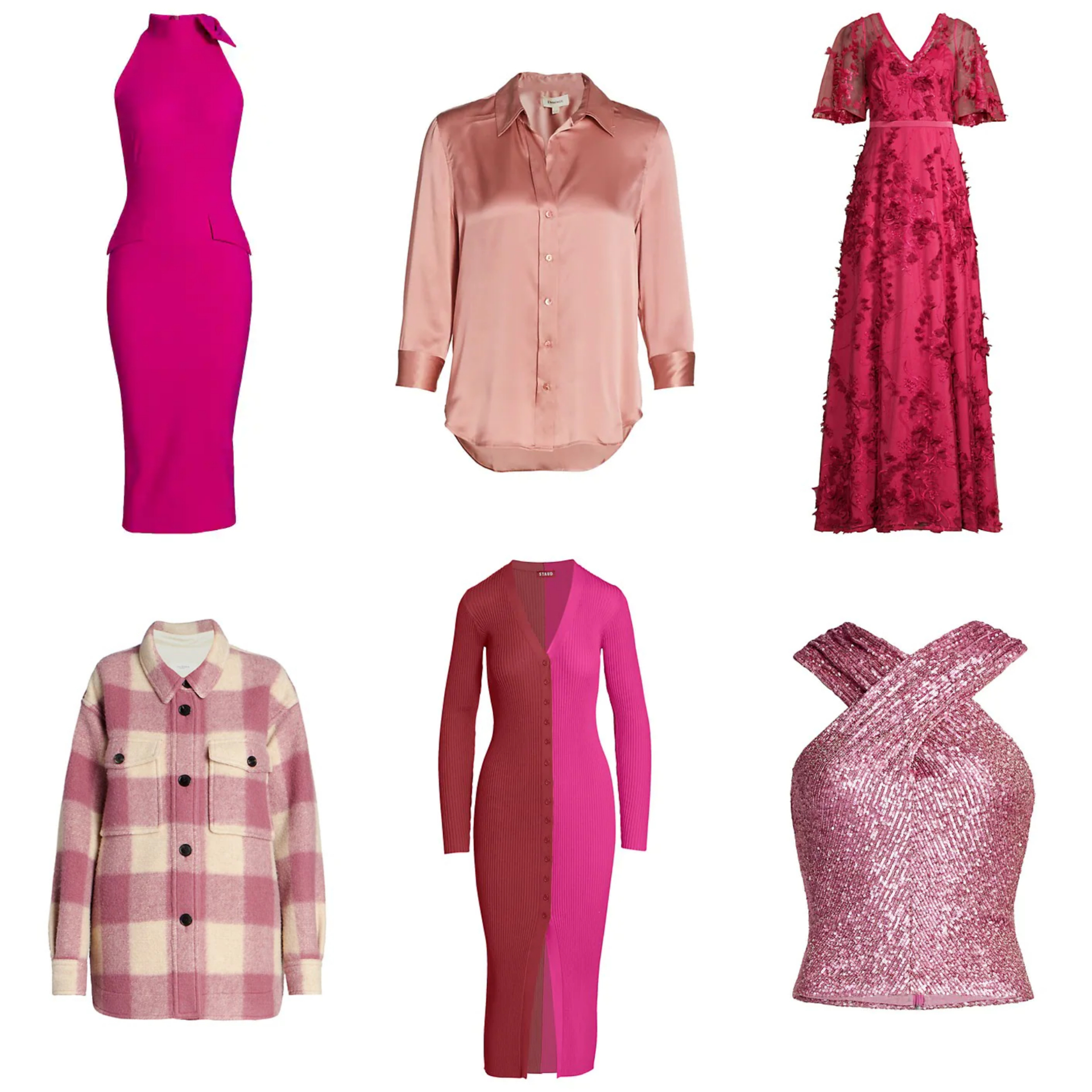 Prefall 2021 trends 03 Pink Collage