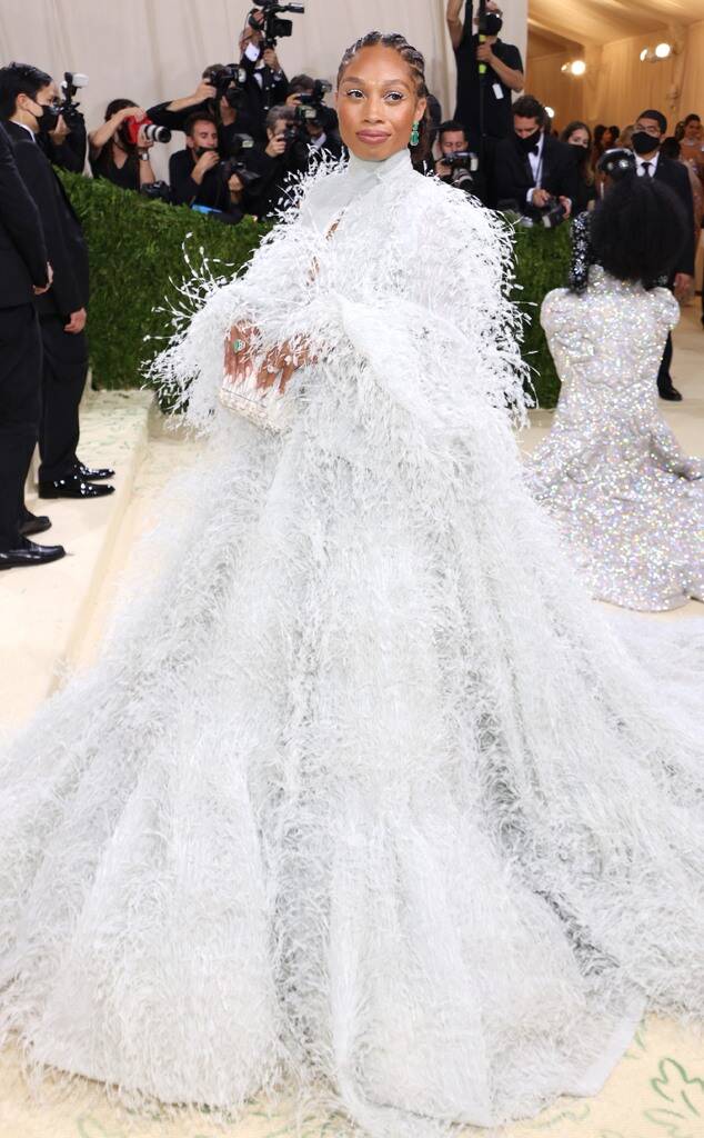 Allyson Felix Met Gala Eonline — image courtesy of eonline.com