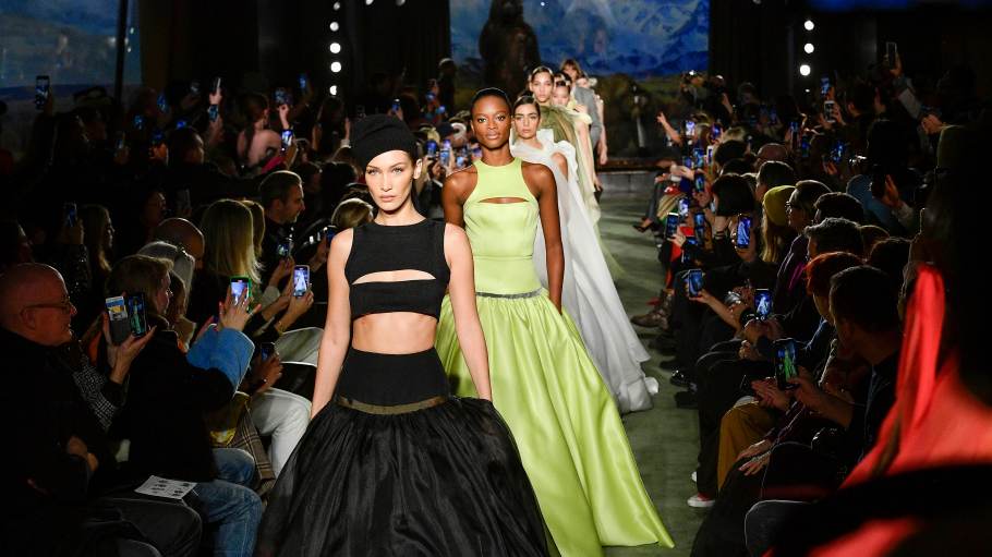 NYFW Spring 2022 wwd — image courtesy of AP Images