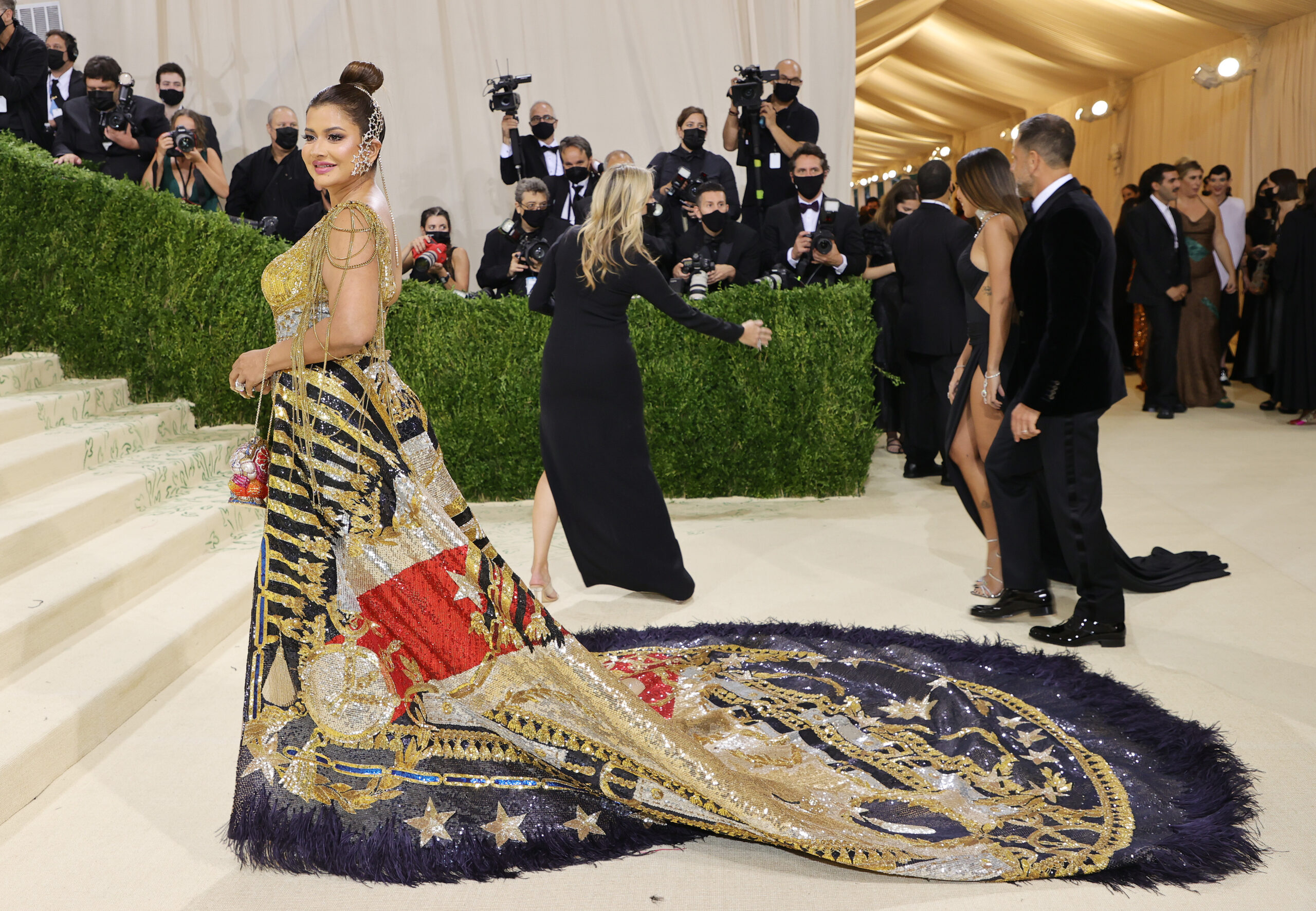 Sudha Reddy Met Gala 2021 — image courtesy of Mike Coppola/Getty Images
