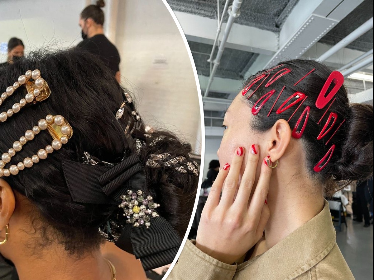 NYFW Beauty AliceOlivia Barrettes 01
