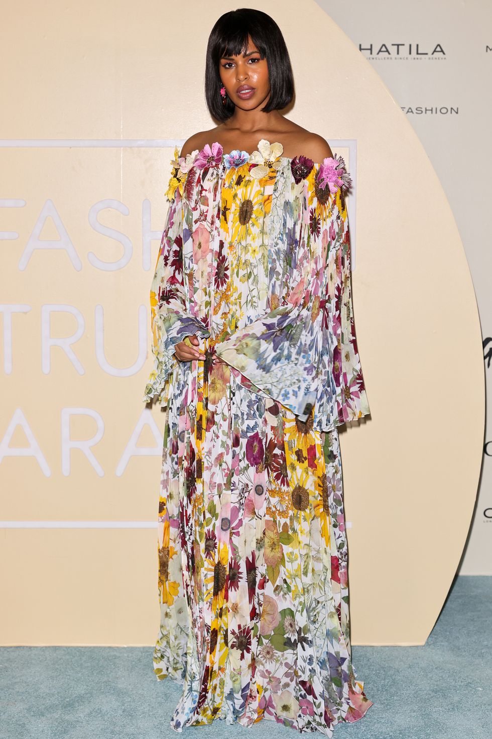 Celebrity Fashion Sightings Week November1 2021 Sabrina Elba Harpersbazaar — image courtesy of harpersbazaar.com