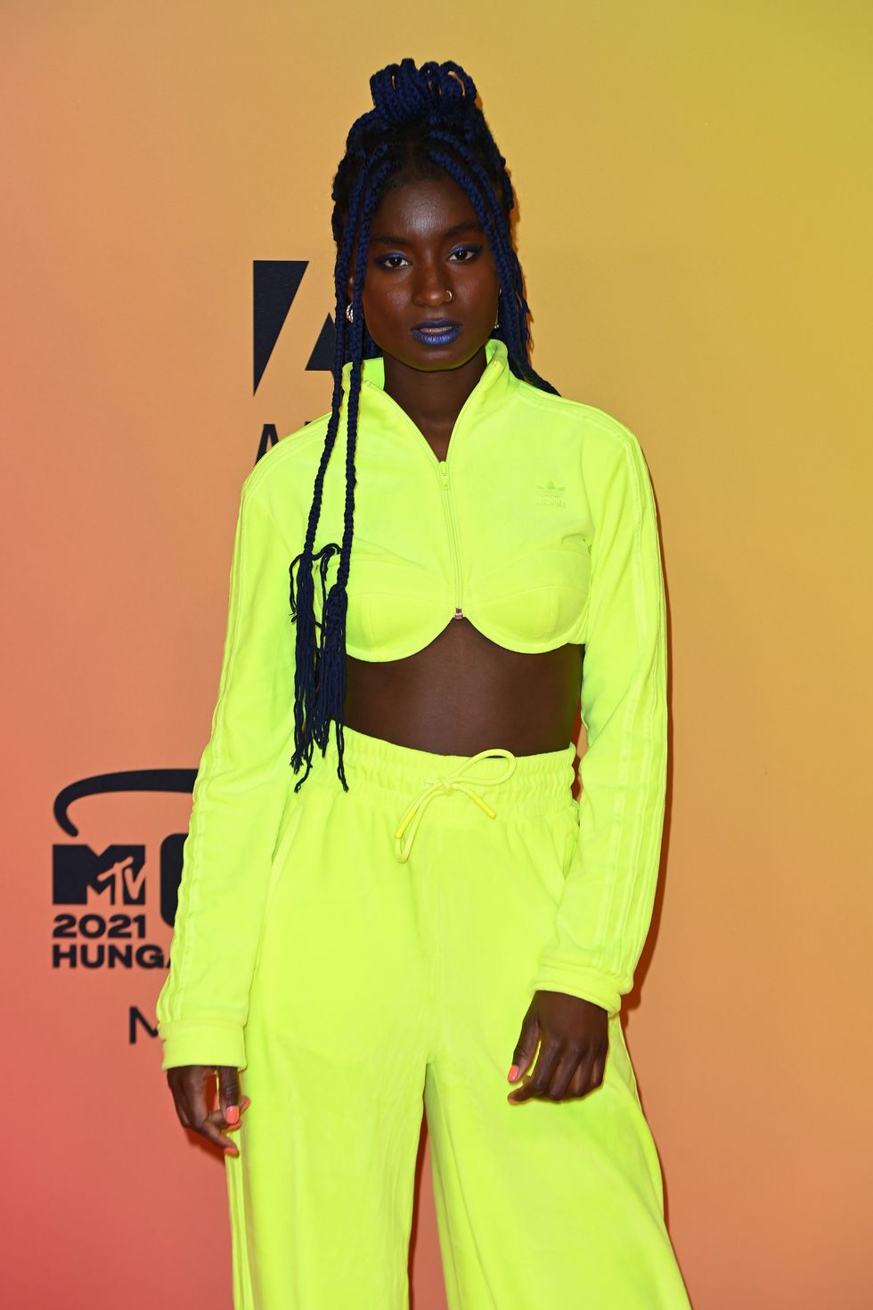 5.oumi janta attends the mtv emas 2021 at the papp laszlo news photo 1636927351 — image courtesy of cosmopolitan.com