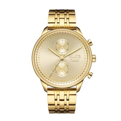 Fall 2021 Mens Watches 01 Talley and Twine Gold 44mm
