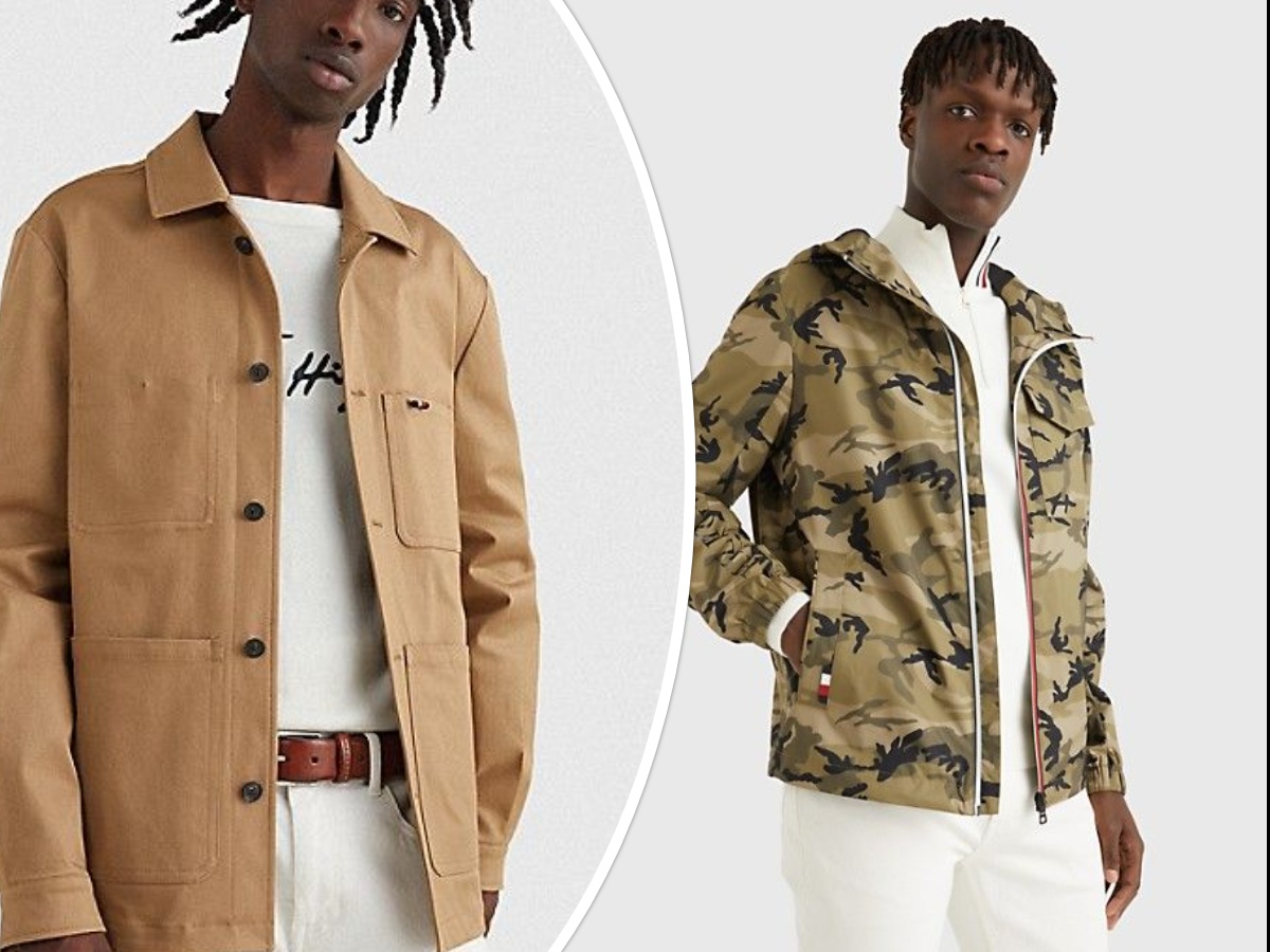 Mens 2022 Spring Jackets Tommy Hilfiger