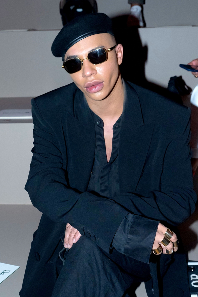 Olivier Rousteing Hollywood Life — image courtesy of hollywoodlife.com