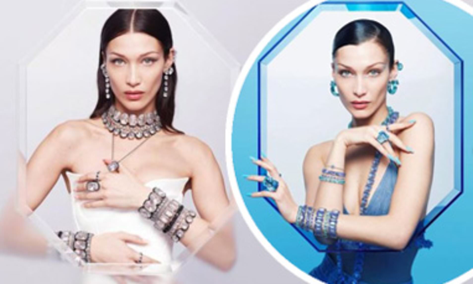Bella Hadid Swarovski dailymail — image courtesy of dailymail.com