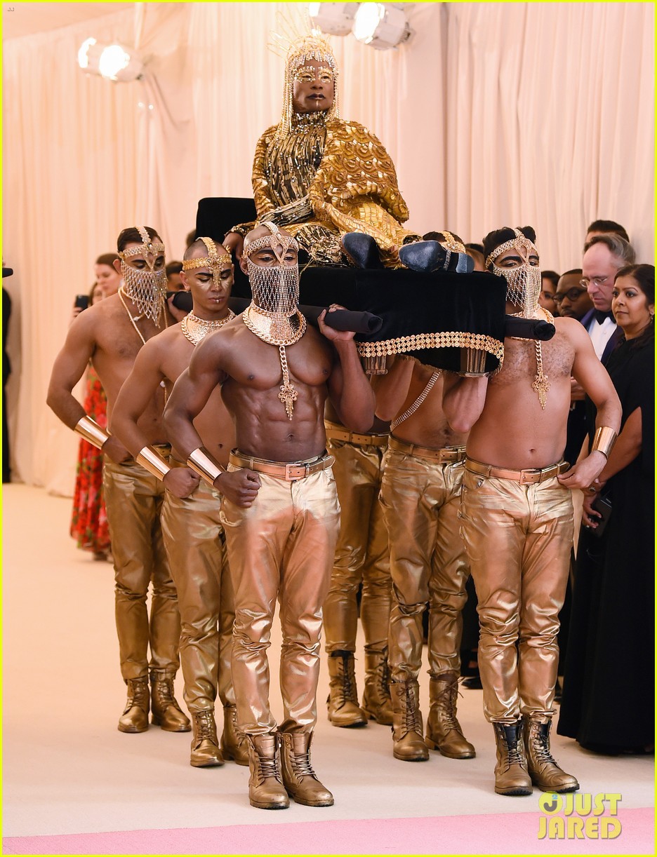 Met Gala 2019 billy porter JustJared — image courtesy of justjared.com