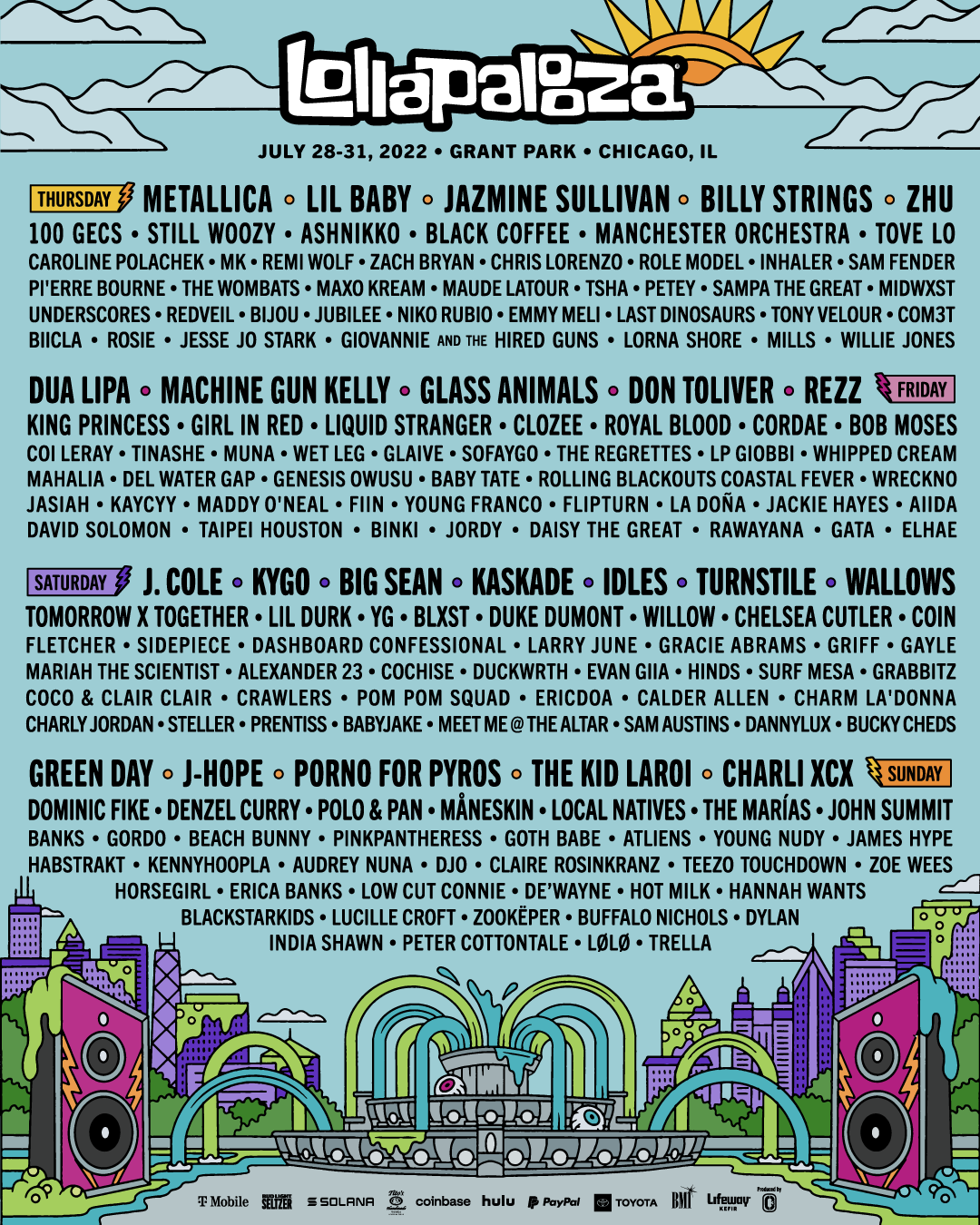 2022SummerMusicFestivals Lollapalooza 05