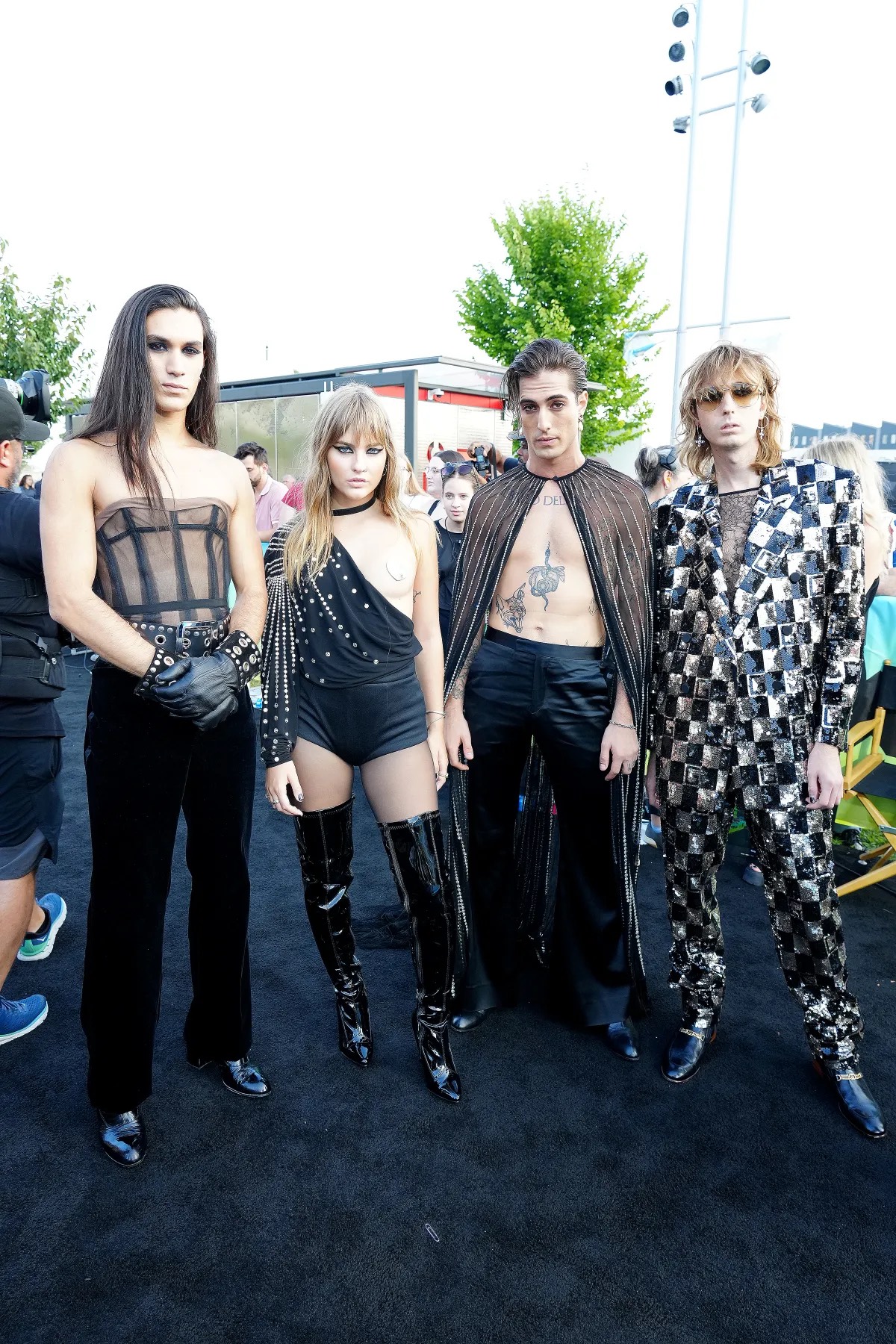 VMAs 2022 Maneskin — image courtesy of vogue.com
