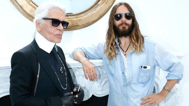 Jared Leto Karl Lagerfeld WTMX — image courtesy of wtmx.com