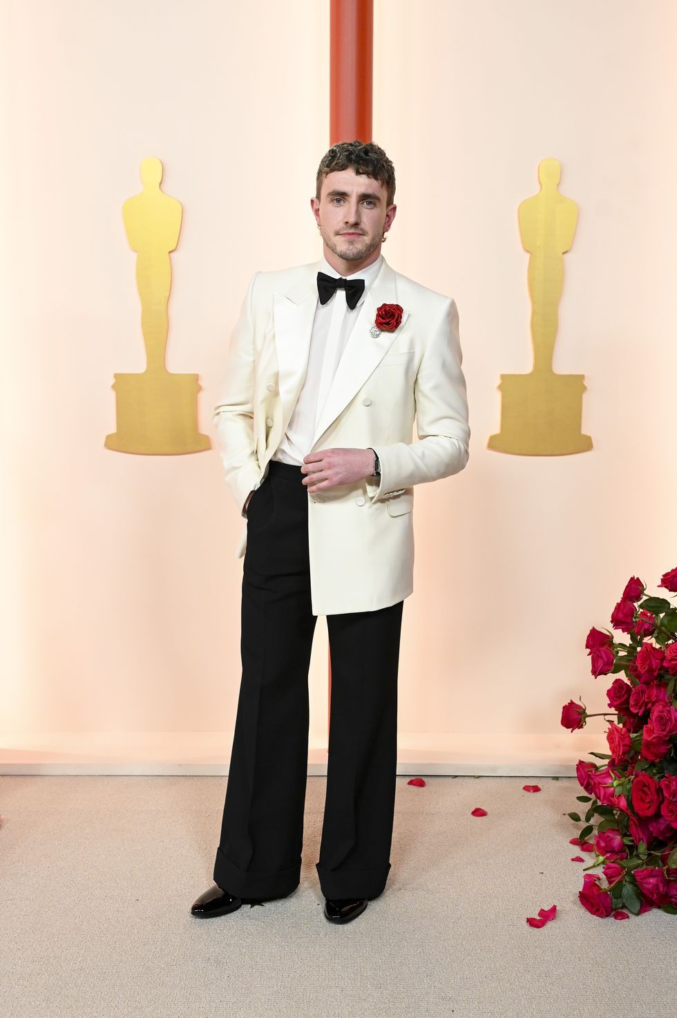 Celebrity Style Mens Oscars 2023 Paul Mescal