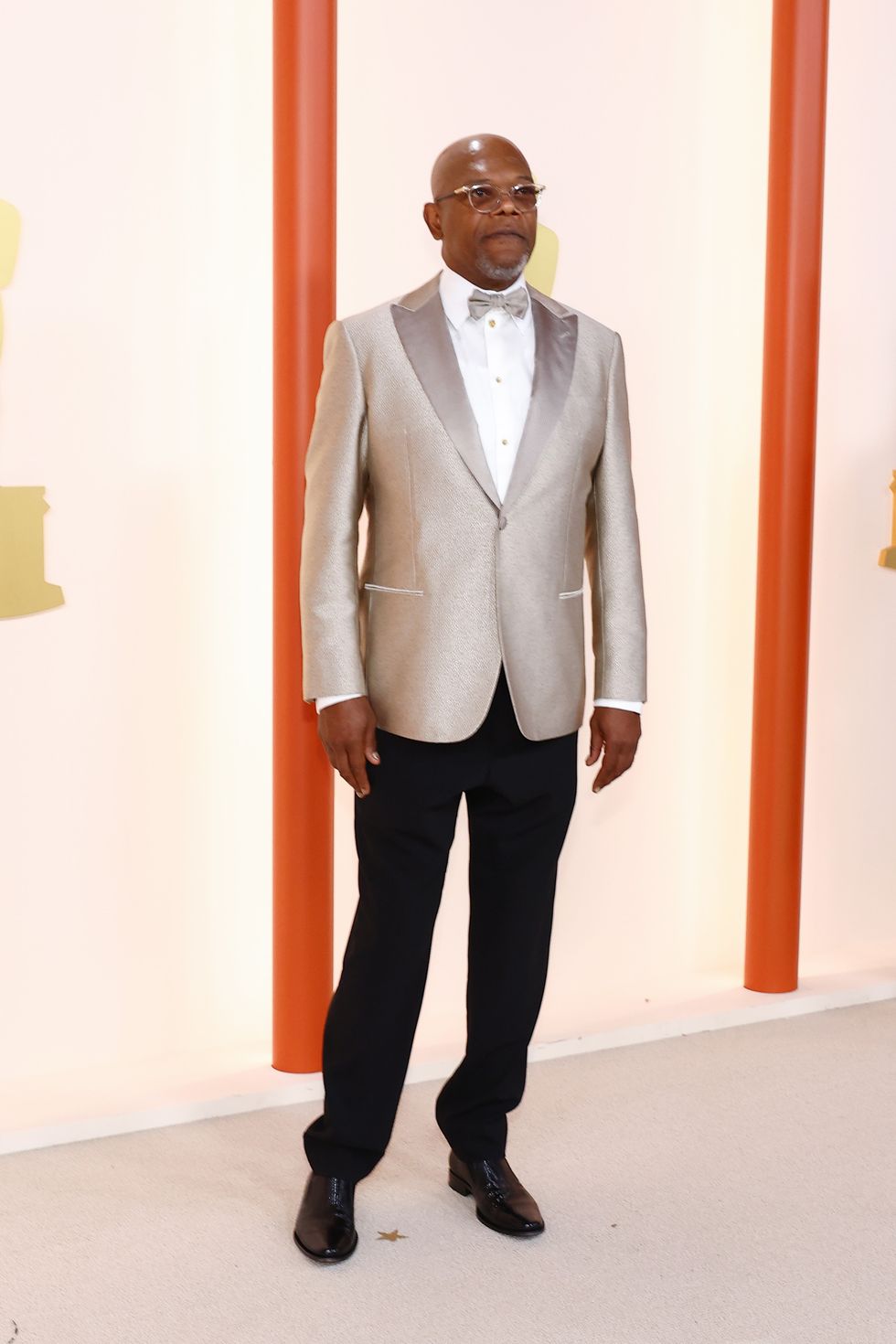 Celebrity Style Mens Oscars 2023 Samuel Jackson