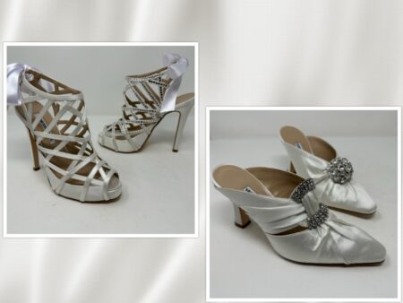 Vanessa Noel Shoes satin slipons