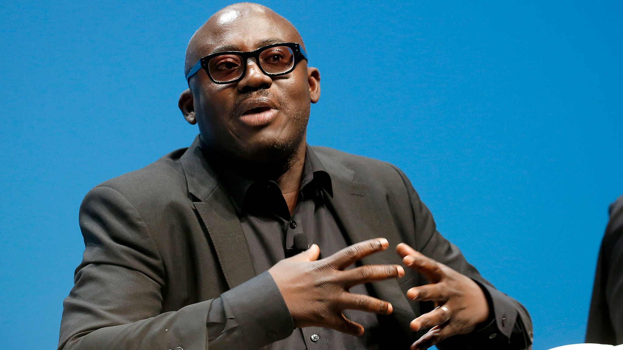 Edward Enniful Skynews — image courtesy of skynews.com