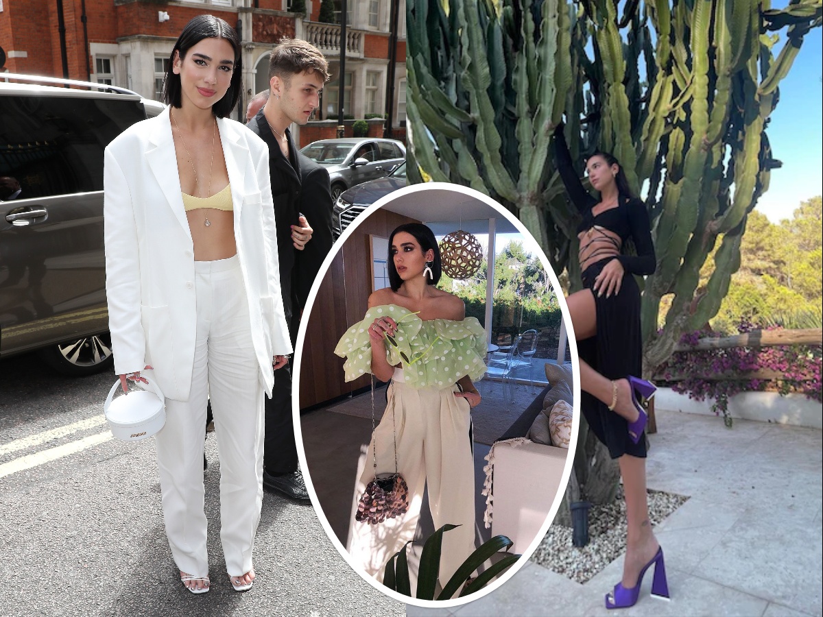 Pop Stars with Style DuaLipa VogueIndia Pinterest Wmagazine