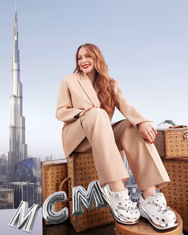 Lindsay Lohan MCM yahoomovies — image courtesy of yahoo.com