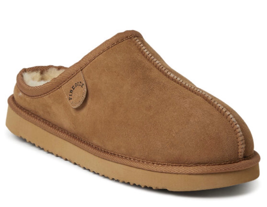 Fireside by Dearfoams Chestnute Slippers courtesy of dearfoams.com