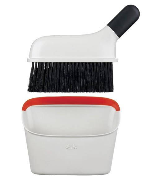 OXO Good Grips Compact Dustpan and Brush Set courtesy of amazon.com