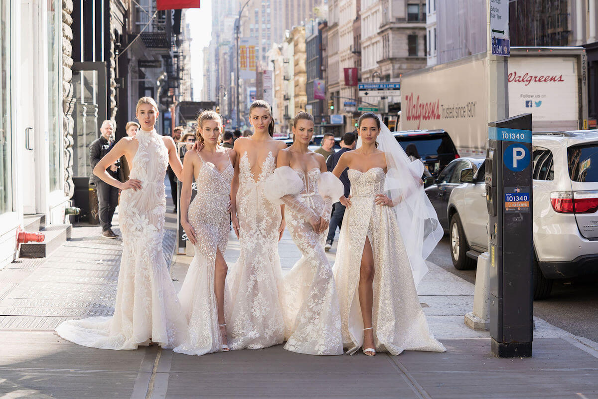 New York Bridal Week fall 2024 bellabelle — image courtesy of bellabelle.com