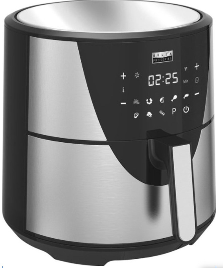 Bella Pro Series Digital Stainless Steel Air Fryer courtesy of bestbuy.com