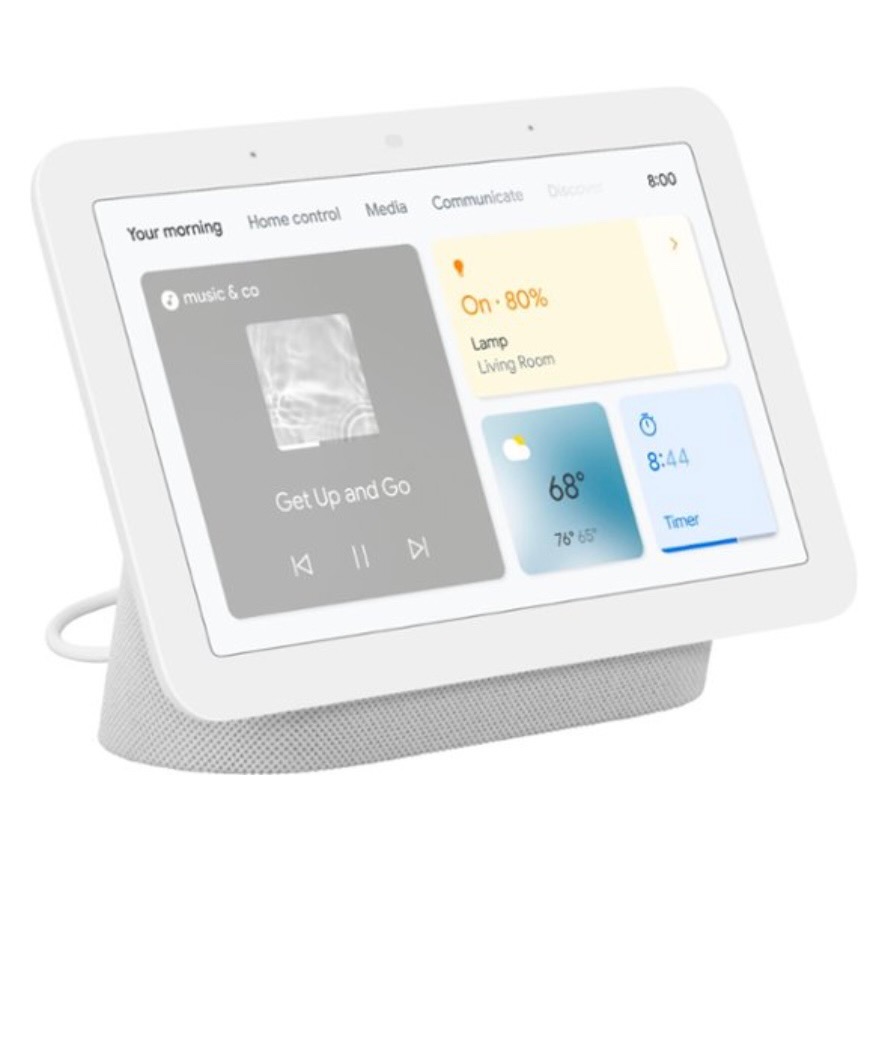 Nest Hub Smart Display with Google Assistant Courtesy of bestbuy.com
