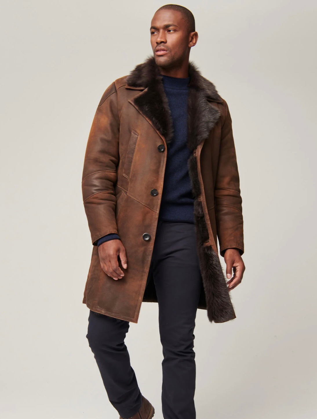 Overland Blade Toscana Sheepskin Coat Courtesy of overland.com