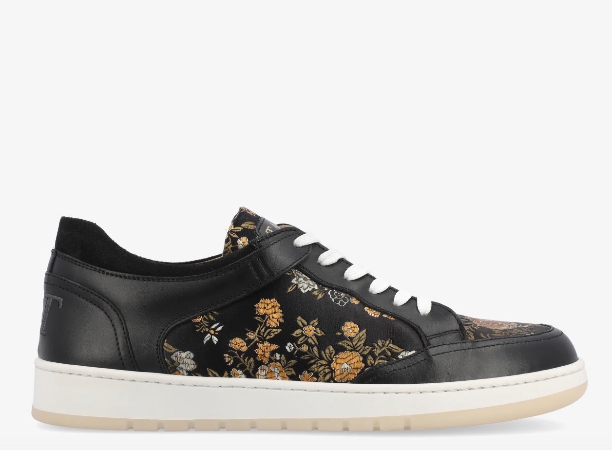 The Rapido Low Sneaker in Eden Noir Courtesy of taftclothing.com
