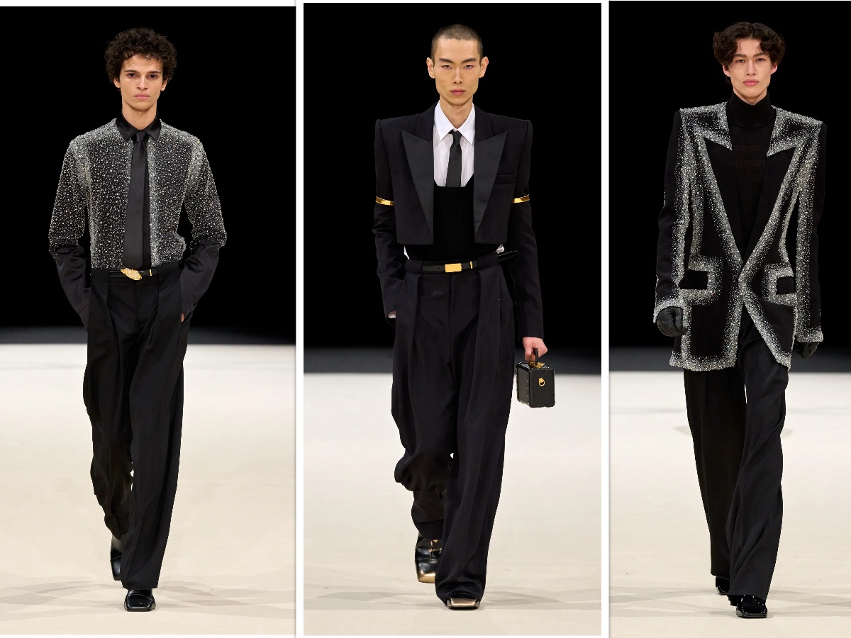 Balmain Mens Fall 2024 03 1 — image courtesy of vogue.com