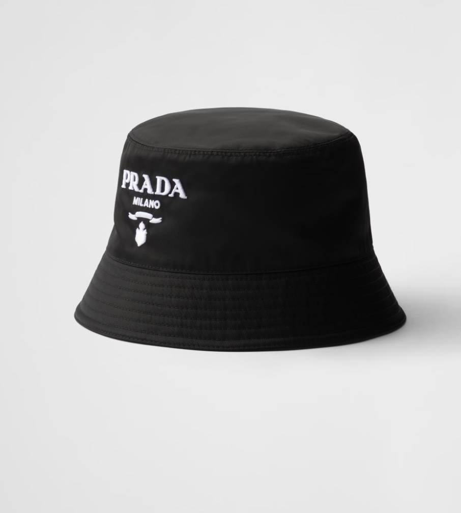 Re Nylon bucket hat courtesy of prada.com