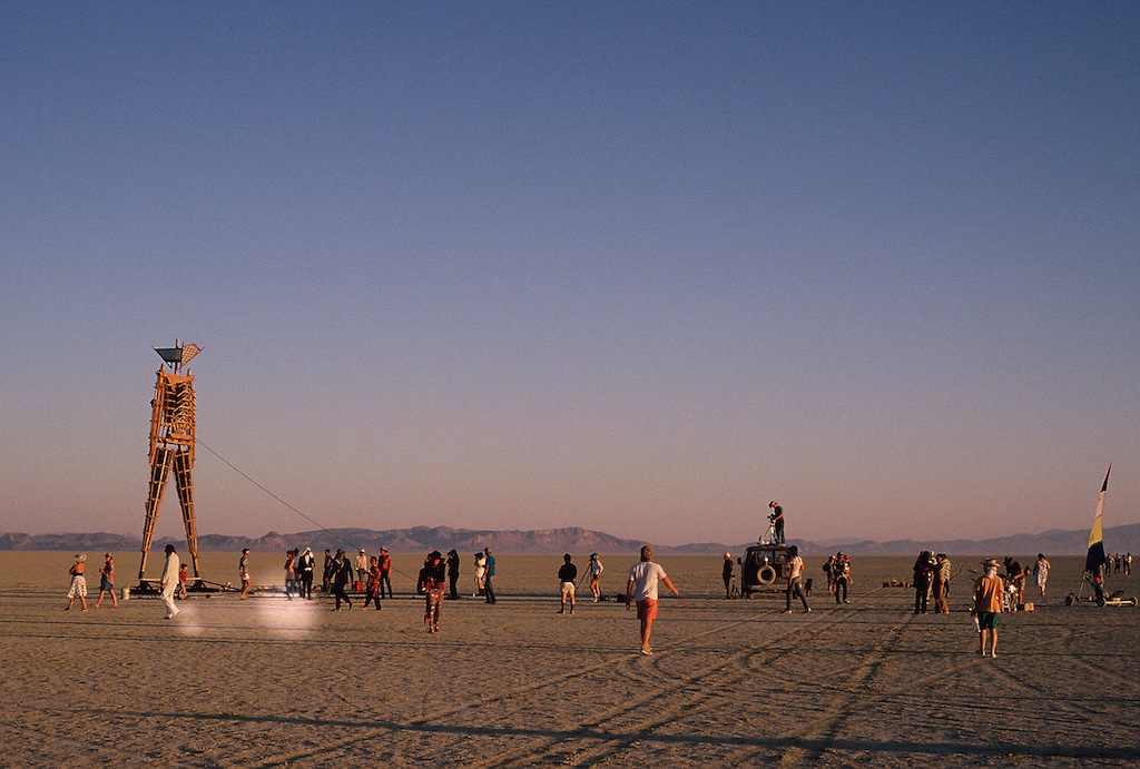 Burning Man 1990 1 — image courtesy of Burn.life/Nick C. Lynch