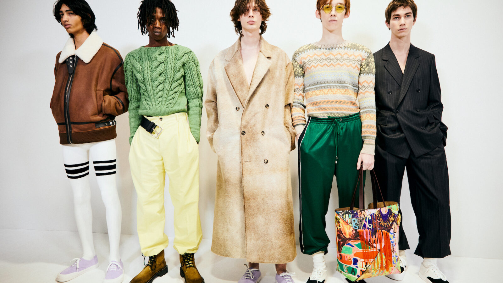 trailblazing menswear feature — image courtesy of wallpapermagazine.com
