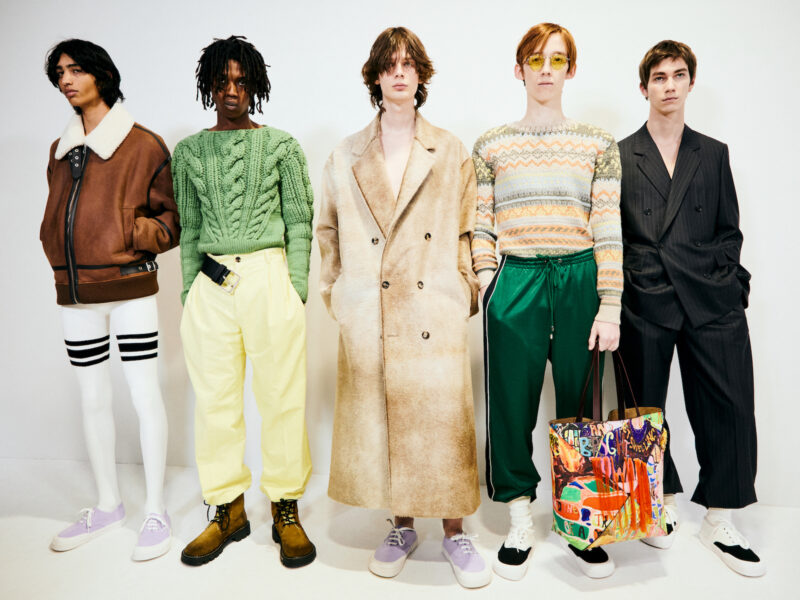 trailblazing menswear feature — image courtesy of wallpapermagazine.com