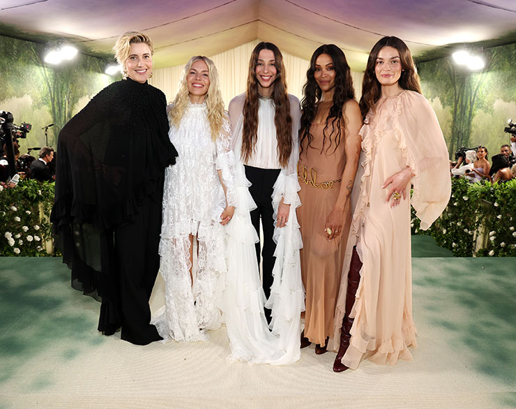 Boho Chic Chloe Met Gala 2024 — image courtesy of Kevin Mazur/MG24/Getty Images for The Met Museum/Vogue)