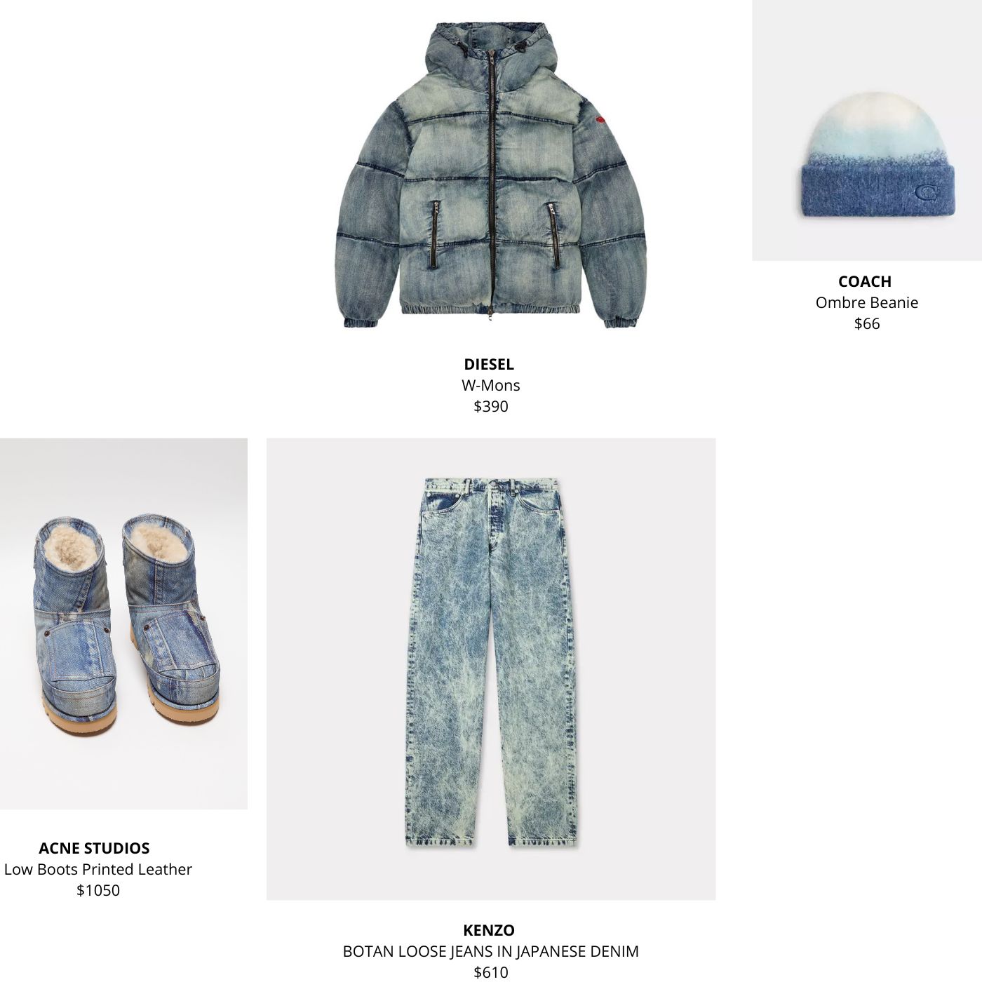DIESEL denim coat