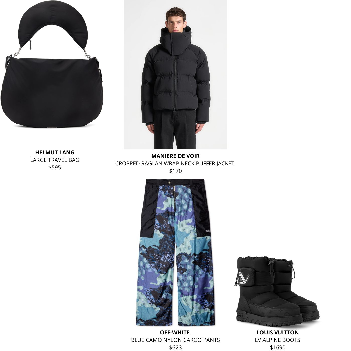 Maniere devoir puffer jacket