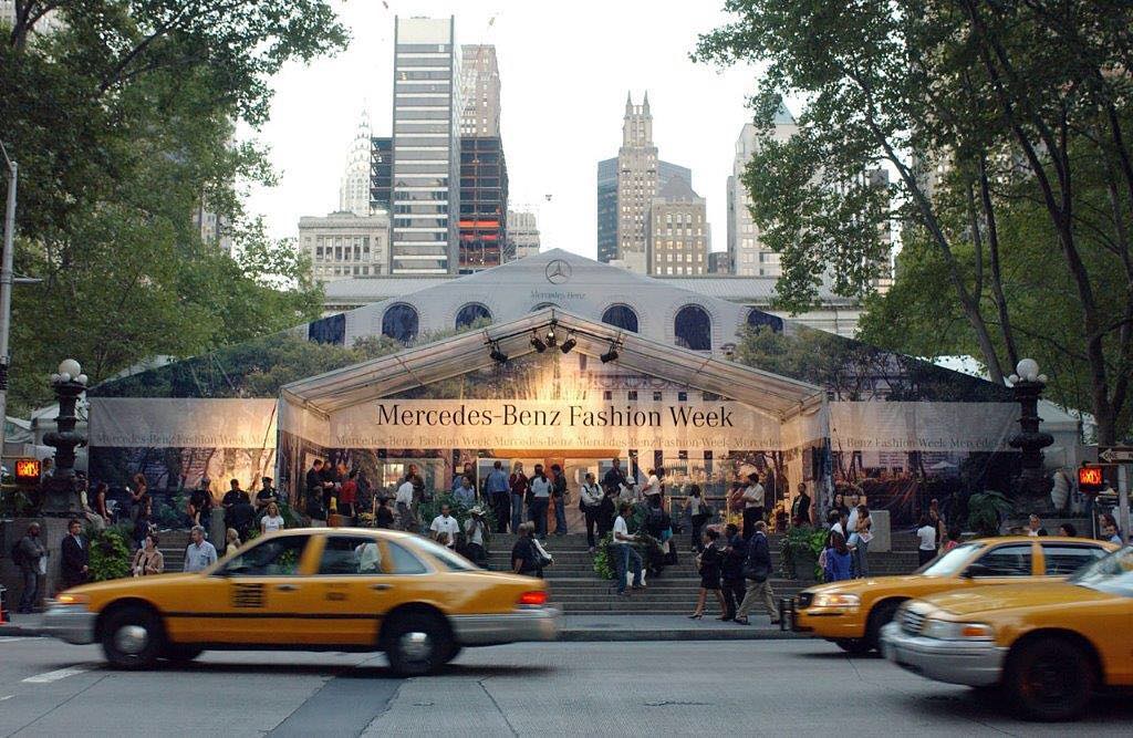 Bryant Park Fashion Week 1 NYFW — image courtesy of facebook.com