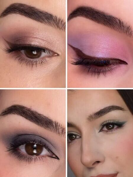 beginner eye makeup for brown eyes step by step