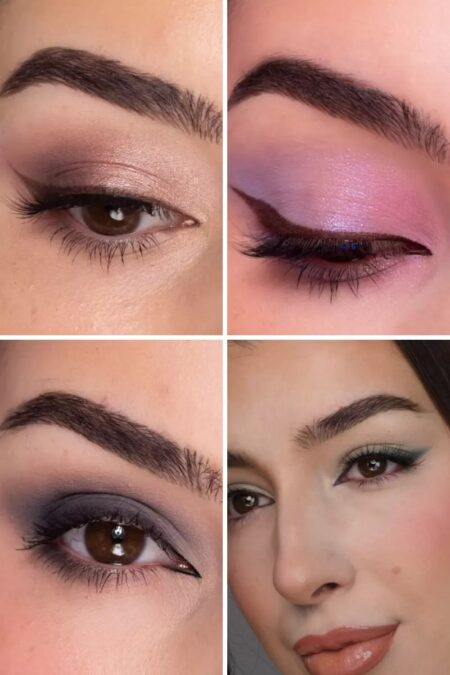 beginner eye makeup for brown eyes step by step