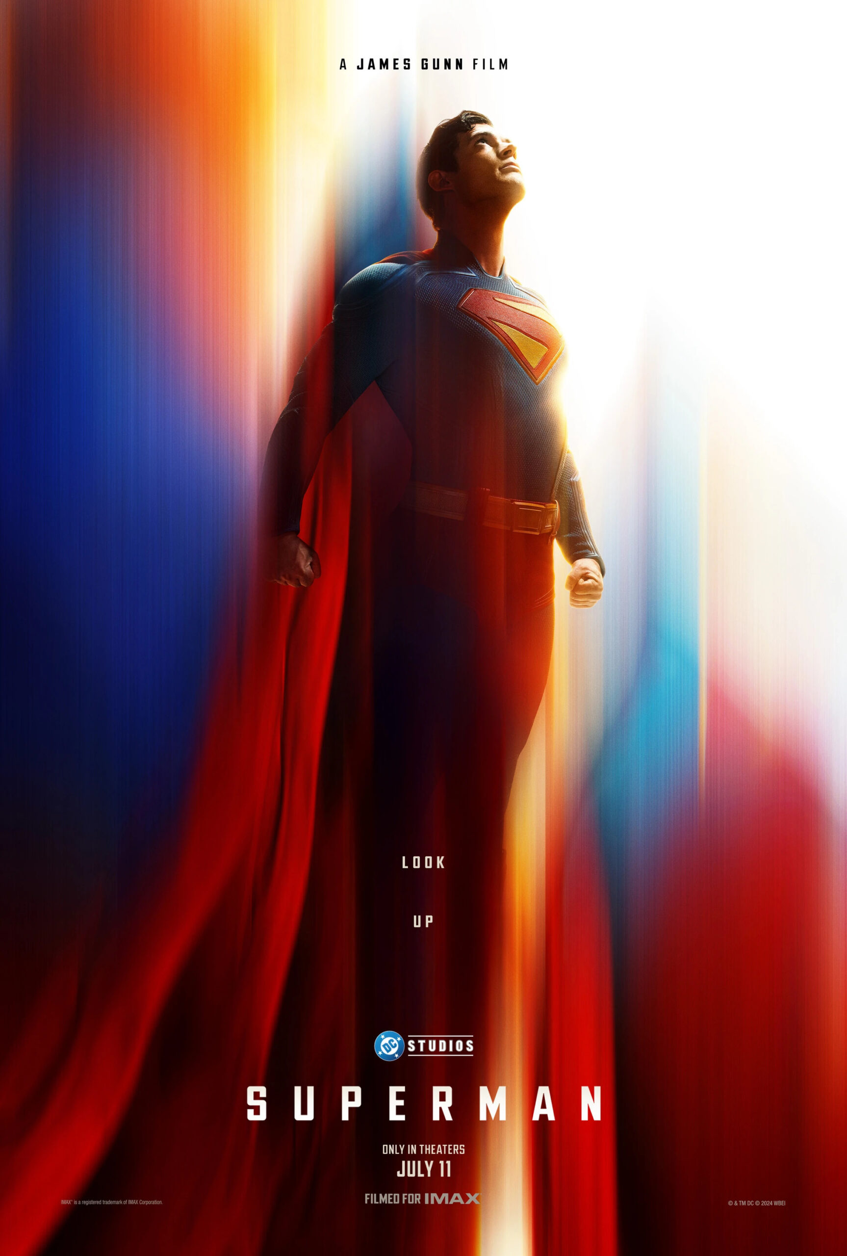 Superman 2025 teaser poster