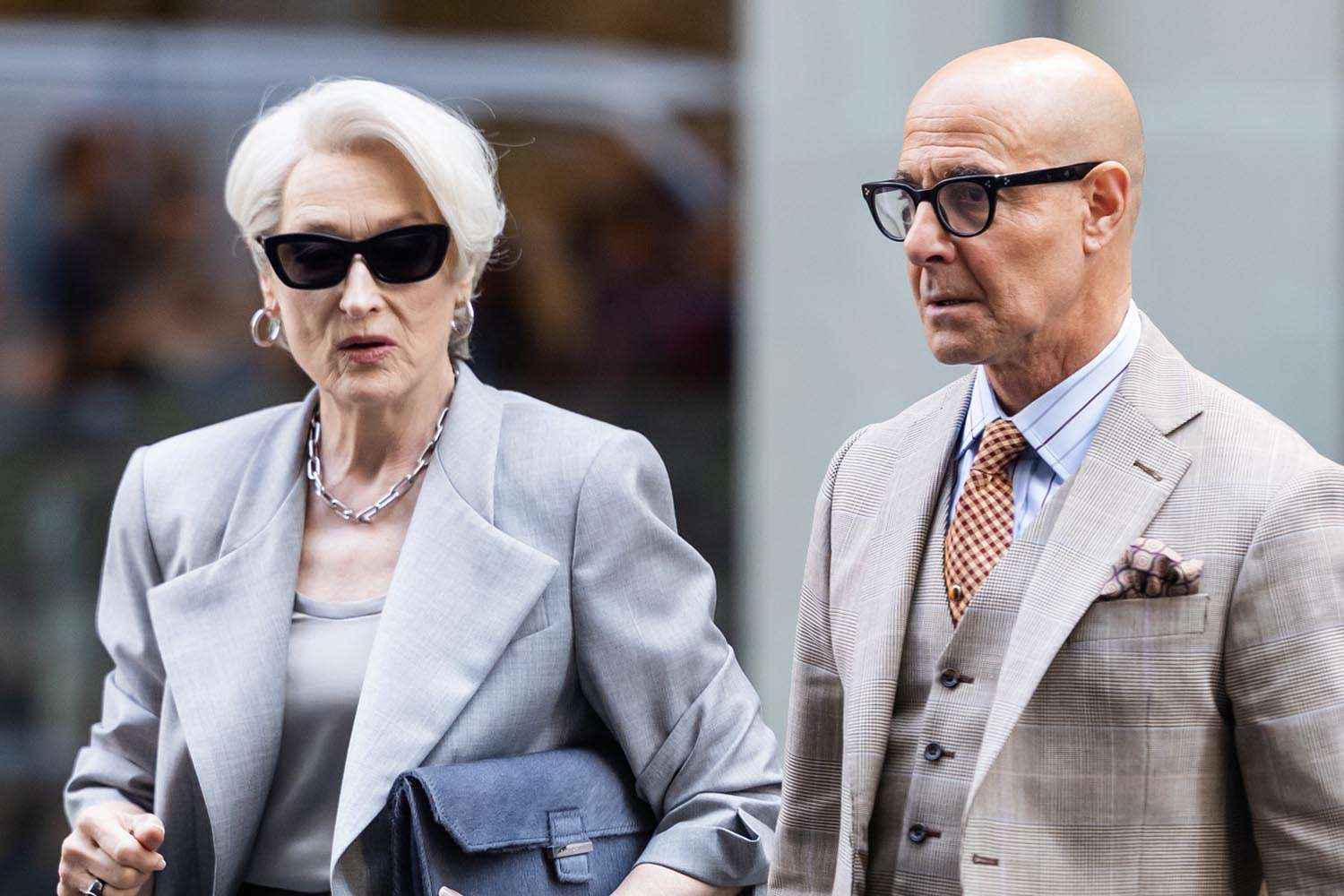 Meryl Stree Stanley Tucci Devil Wears Prada 2 people — image courtesy of people.com