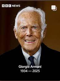 Giorgio Armani BBCNews — image courtesy of bbc.news