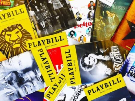 broadway musicals playbills nyc standard