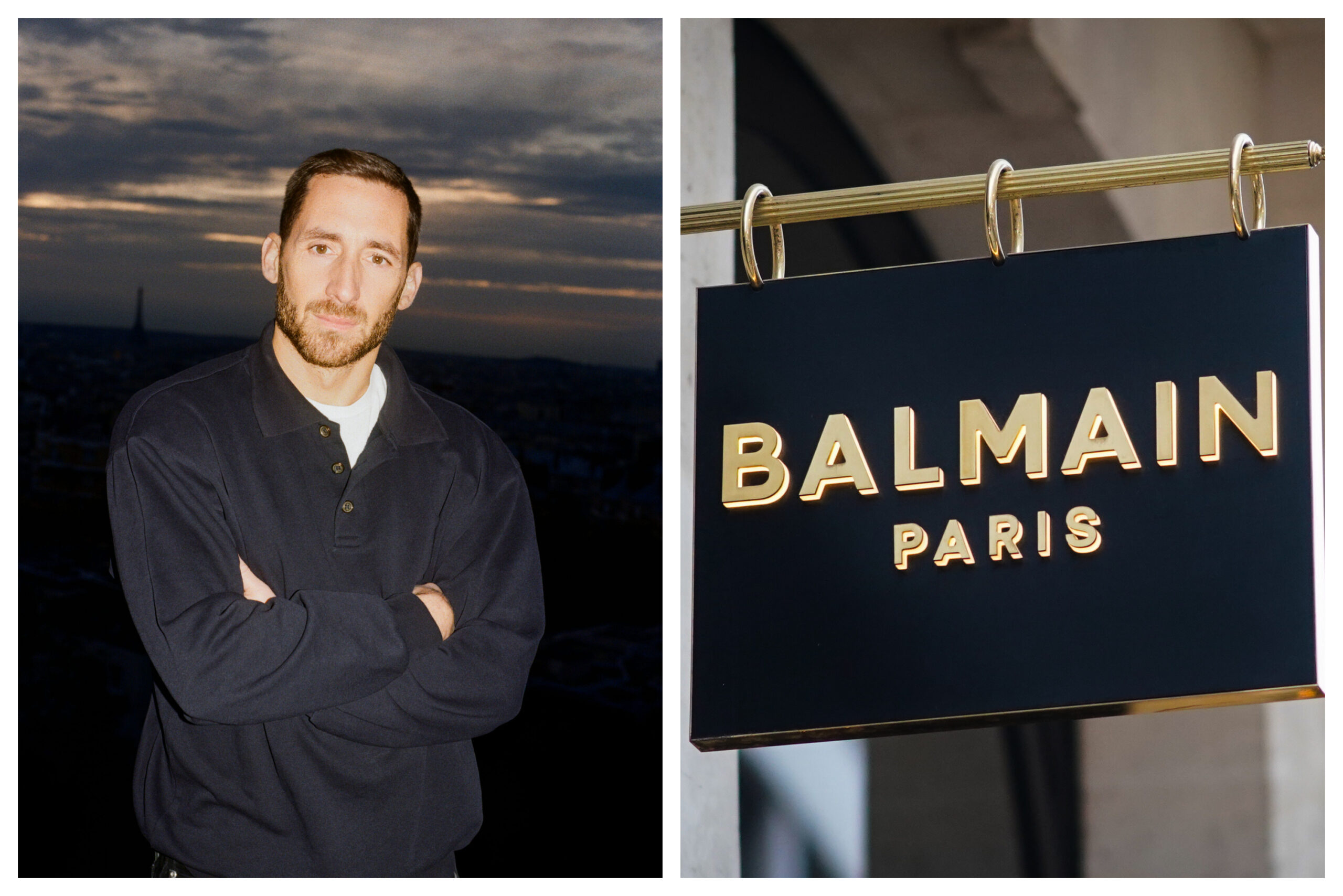 antonin tron balmain WWD — image courtesy of wwd.com