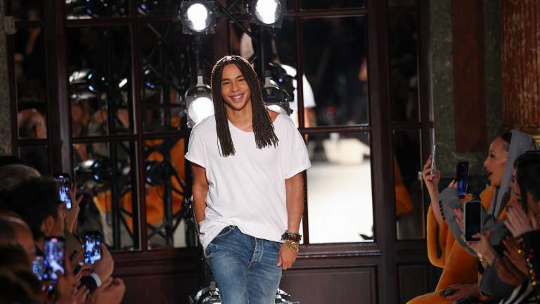 olivier rousteing exits balmain Fashionista 1 — image courtesy of fashionista.com