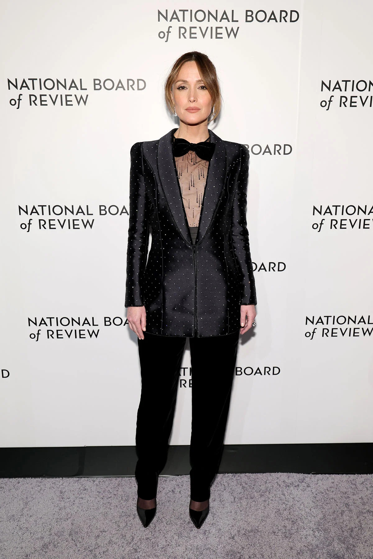 Celebrity Fashion Sightings Week January11 2026 Rose Byrne RedCarpet Fahion Awards — image courtesy of red-carpetawrds.com