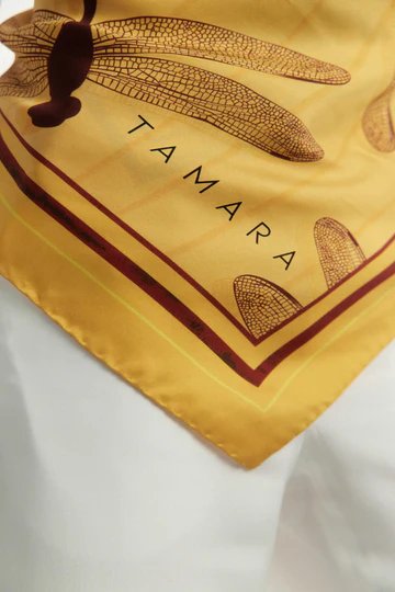 tamara foulards silk scarf