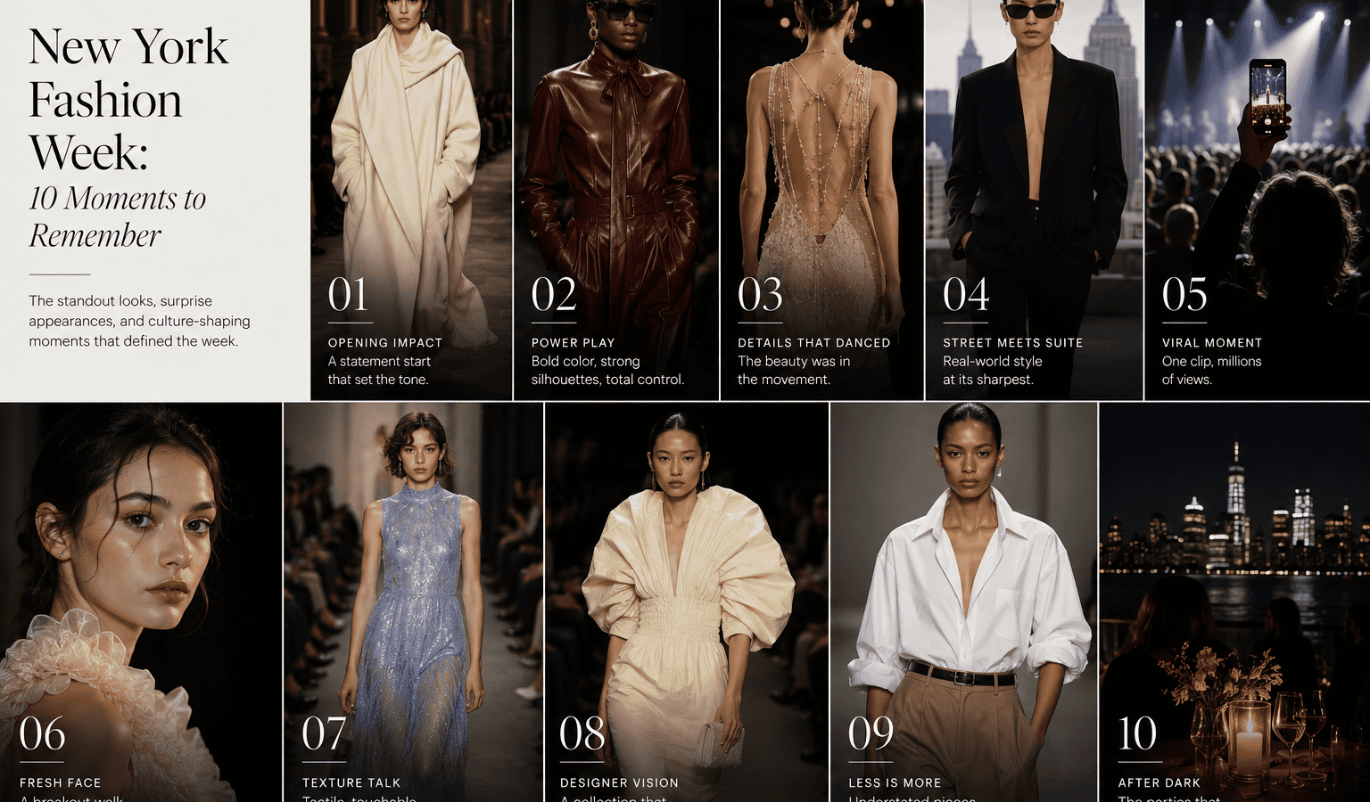 New York Fashion Week: 10 Moments to Remember.