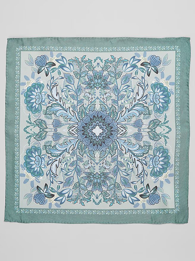 Joseph Abboud Paisley Pocket Square