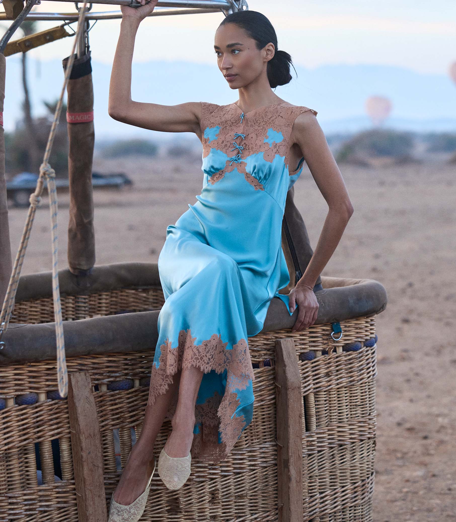 MARCELLE DRESS DEEP AQUAMARINE 12
